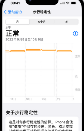 怀宁iPhone手机维修如何在iPhone开启'步行稳定性通知'