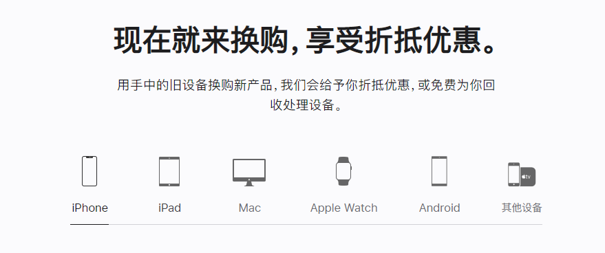 怀宁苹果手机维修分享iPhone以旧换新的去处 