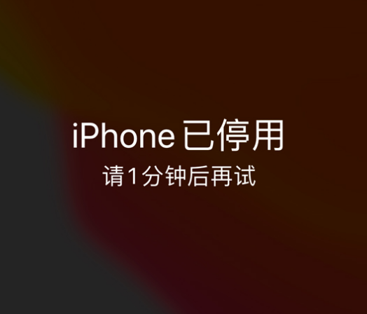 怀宁苹果手机维修分享:iPhone 显示“不可用”或“已停用”怎么办？还能保留数据吗？ 